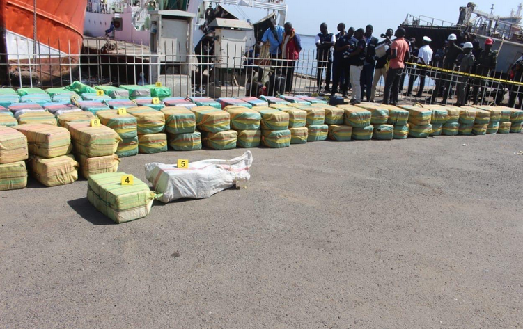 Drogue dure : Trois tonnes de Cocaïne saisies par la marine