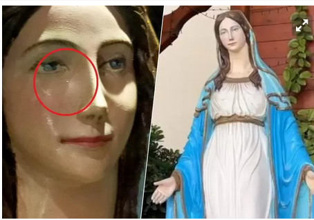 Un “miracle” dans le sud de l’Italie? Un diocèse enquête sur des larmes qui auraient coulé des yeux d’une Vierge Marie