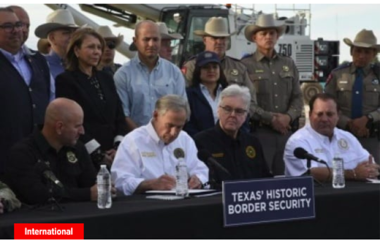 États-Unis : Le gouverneur du Texas signe une loi qui criminalise l’entrée illégale de migrants