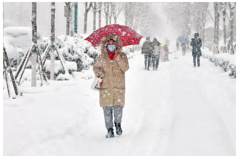 Jusqu’à -29,1 degrés: la vague de froid en Chine bat de nouveaux records