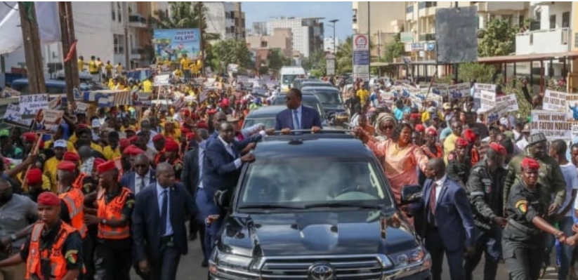 Diamniadio : Le beau témoignage de Macky Sall à la ville et à ses prédécesseurs