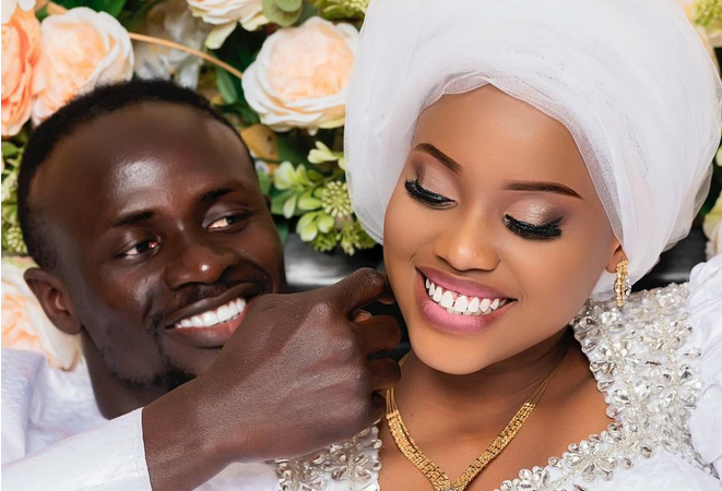 Mariage : Sadio Mané s’affiche avec son épouse