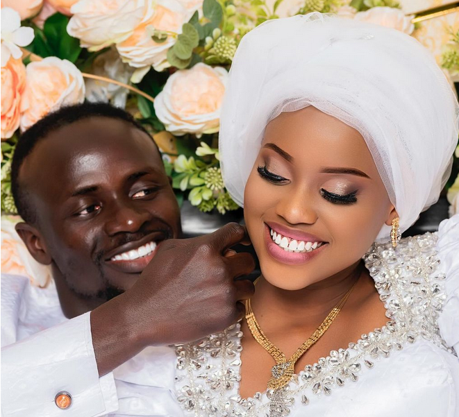 Mariage : Sadio Mané s’affiche avec son épouse