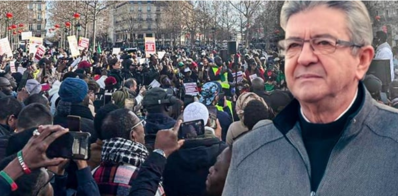 Rassemblement contre le report de la Présidentielle : L’opposant français Jean-Luc Mélenchon prend la parole