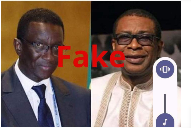 Fake news – Cette information sur Youssou Ndour et Amadou Ba est fausse !