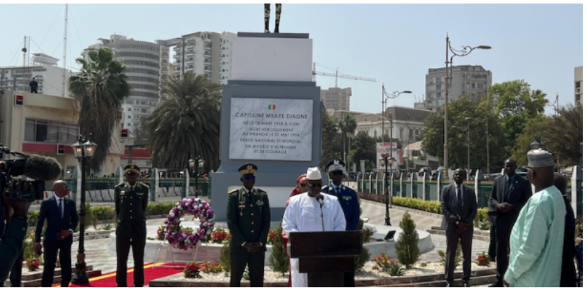 Inauguration mémorial capitaine Mbaye Diagne : Macky Sall loue les valeurs du héros