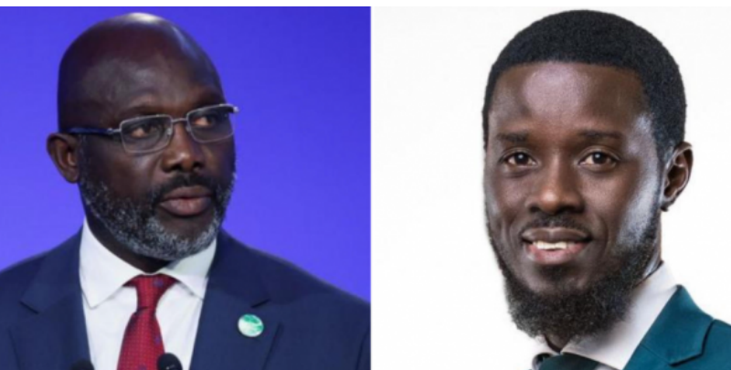 Présidentielle 2024 : George Weah félicite Bassirou Diomaye Faye