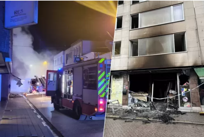 Dix-sept personnes hospitalisées après un grave incendie dans le centre de Turnhout