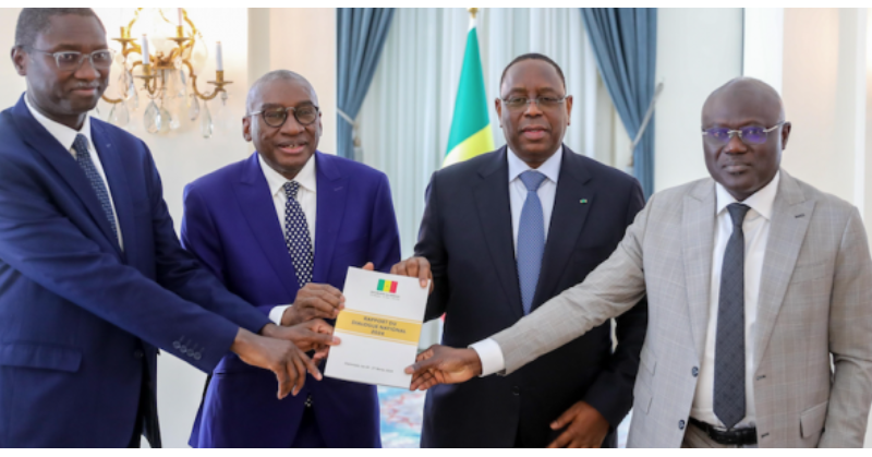 Macky Sall a reçu le rapport du Dialogue National