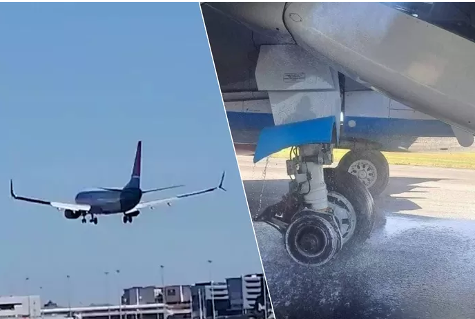 Un Boeing 737 contraint d’atterrir en urgence après une crevaison lors du décollage