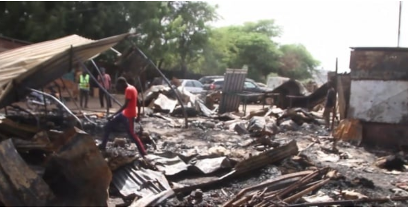 Incendie à Médina Fall (Dioutiba) : Plus de 3 millions Fcfa de perte en marchandises