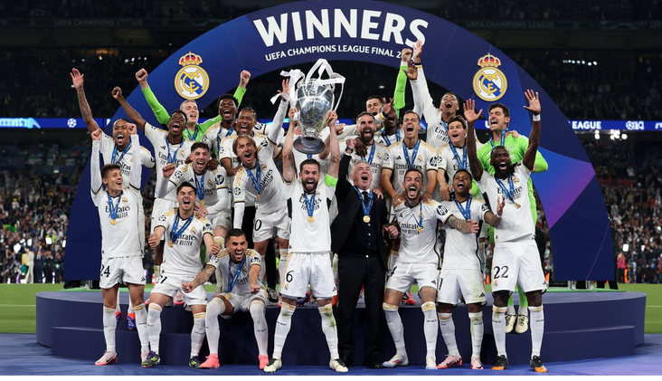 LIGUE DES CHAMPIONS : le Real Madrid remporte son 15e titre