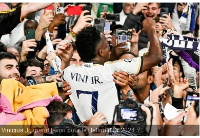 Ballon d’Or : Vinicius prend les commandes –