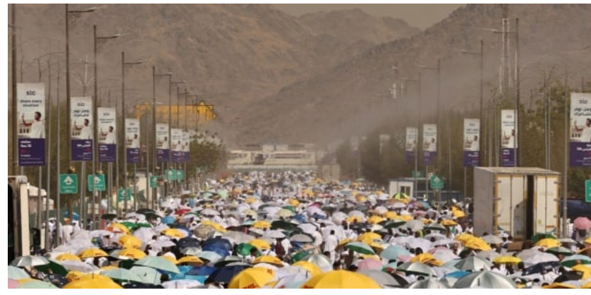 Hajj: marée de fidèles au mont Arafat sous une chaleur extrême