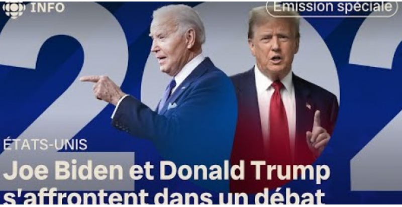 Présidentielle américaine : Joe Biden et Donald Trump commencent à débattre