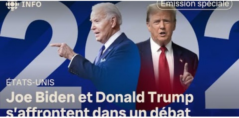 Présidentielle américaine : Joe Biden et Donald Trump commencent à débattre