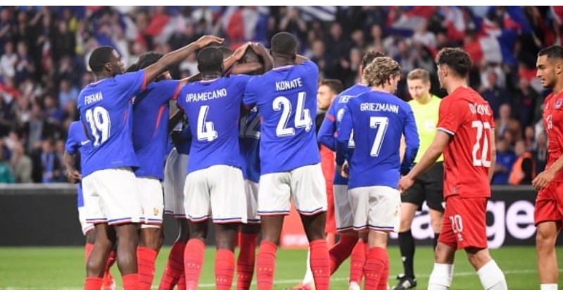 La France s’impose avec sérieux contre le Luxembourg