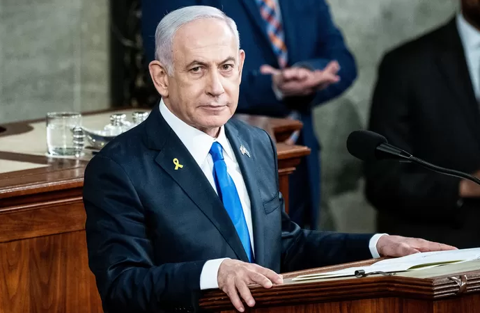 Netanyahu promet une “réponse sévère” sur le site de l’attaque à la roquette sur le plateau du Golan