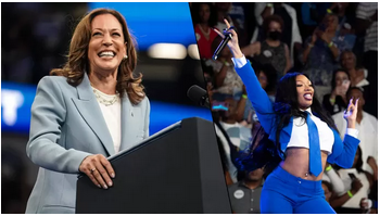 Kamala Harris soutenue par la rappeuse Megan Thee Stallion: elle tente de gagner les votes afro-américains en Géorgie