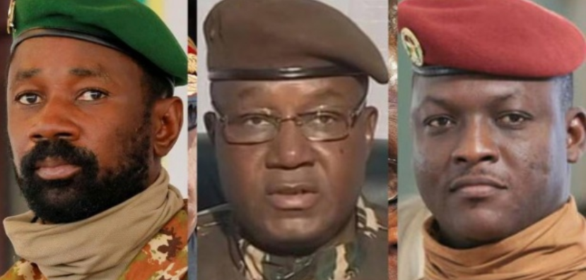 Premier sommet des chefs des régimes militaires du Mali, Burkina et Niger samedi à Niamey