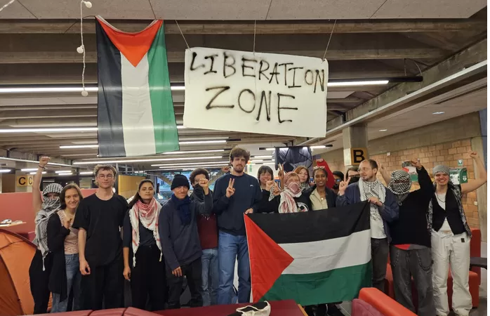 La KU Leuven devant le juge de paix pour arrêter l’occupation d’étudiants pro-palestiniens