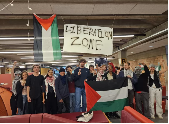 La KU Leuven devant le juge de paix pour arrêter l’occupation d’étudiants pro-palestiniens