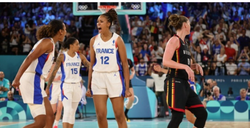 JO-2024 – Basket féminin : La France écarte la Belgique et rejoint les USA en finale