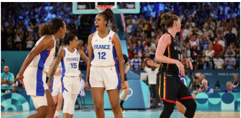 JO-2024 – Basket féminin : La France écarte la Belgique et rejoint les USA en finale