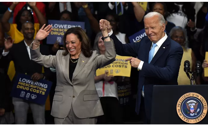 Joe Biden à Chicago pour passer le flambeau à Kamala Harris et faire ses adieux politiques