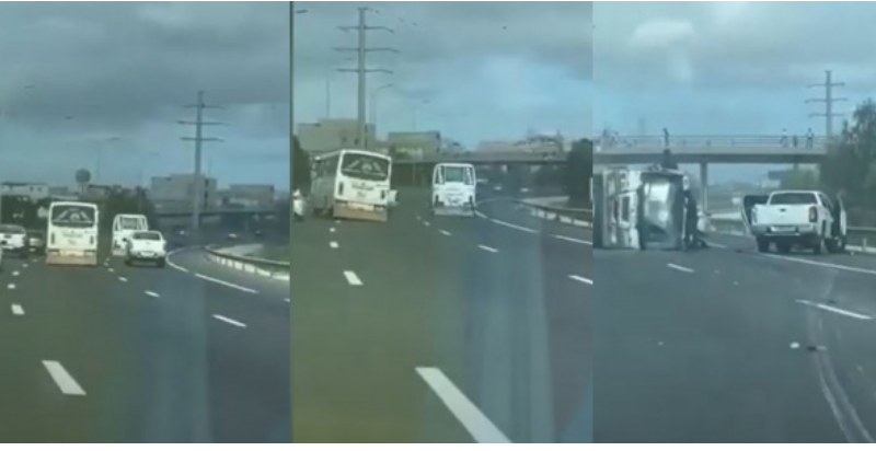 Autoroute à péage : les images hallucinantes de l’accident qui a fait plusieurs blessés