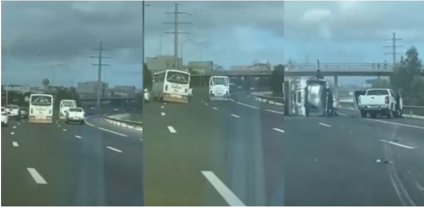 Autoroute à péage : les images hallucinantes de l’accident qui a fait plusieurs blessés