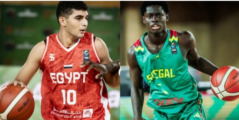 Afrobasket U18 masculin : le Sénégal défie le champion d’Afrique en titre, l’Égypte