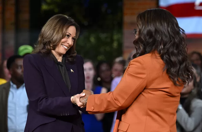 “Je n’aurais pas dû dire ça”: le passage remarqué de Kamala Harris sur le plateau d’Oprah Winfrey