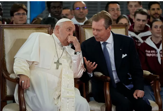 Le pape François en visite au Luxembourg avant de se rendre en Belgique