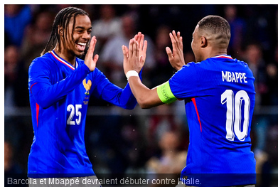 Ligue des Nations : place à l’attaque pour les Bleus… Présentation et compos probables de France-Italie –