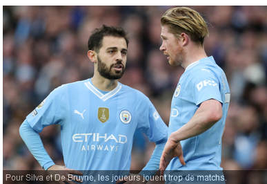 Manchester City : « ils s’en foutent », « absurde »… Le coup de gueule de De Bruyne et Silva sur le calendrier –