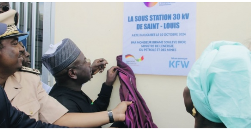 Birame Souleye Diop à l’inauguration de la sous-station électrique de 30 kV de Saint-Louis : « On ne vendra pas de rêve, on dira simplement la vérité »