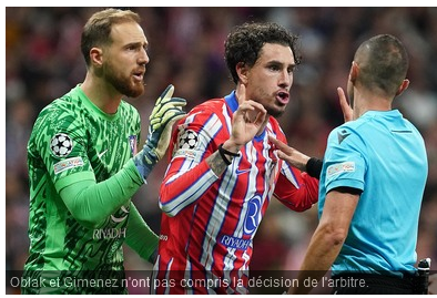 Lille : l’Atletico ne digère pas du tout le penalty controversé !