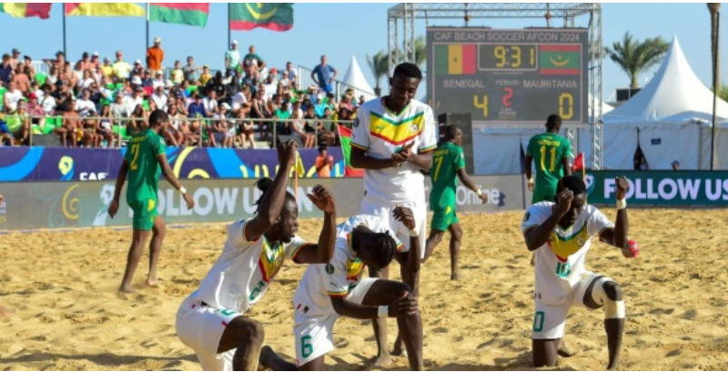 Finale CAN Beach Soccer : le Sénégal corrige la Mauritanie et s’offre une 8e étoile