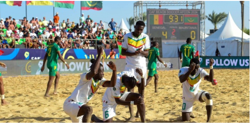 Finale CAN Beach Soccer : le Sénégal corrige la Mauritanie et s’offre une 8e étoile