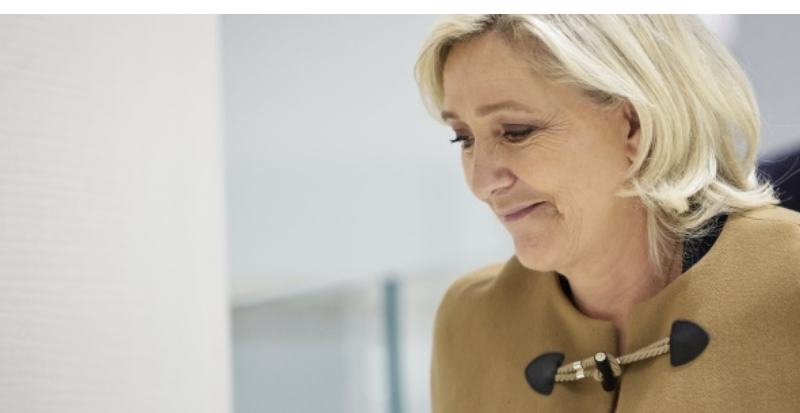 Inéligibilité: Marine Le Pen dénonce une volonté de « l’exclure de la vie politique »