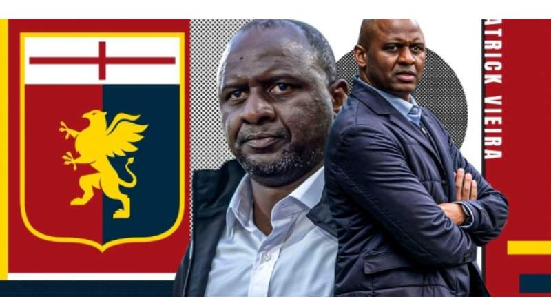 Foot: Patrick Vieira nouvel entraîneur du Genoa