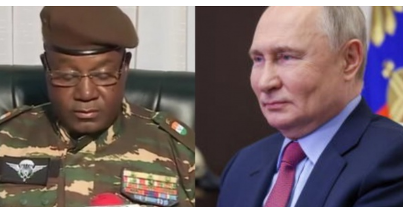 Russie – Niger : Poutine livre du matériel militaire à la junte du général Tiani