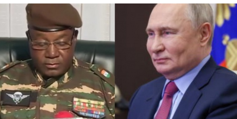 Russie – Niger : Poutine livre du matériel militaire à la junte du général Tiani