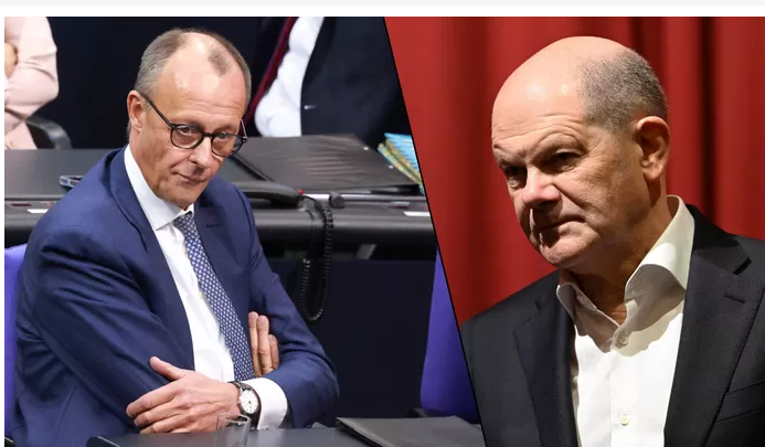 Olaf Scholz à son principal rival: “On ne joue pas à la roulette russe avec la sécurité de l’Allemagne”