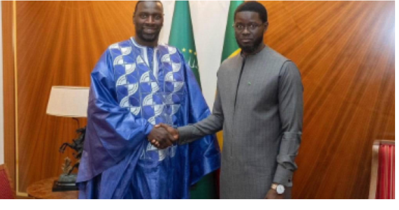 Vision Sénégal 2050 : L’acteur Omar Sy reçu au Palais de la République