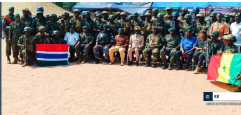 Les armées sénégalaise et gambienne menent une patrouille dans 9 villages frontaliers du côté de Kolda