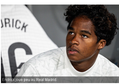 Real : la grosse mise au point d’Endrick sur sa situation –