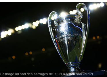 Ligue des Champions : le PSG affrontera Brest, Benfica pour Monaco, un choc entre le Real et City… Les affiches des barrages !