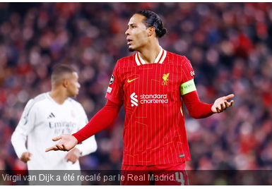 Mercato : le Real a dit non à Van Dijk